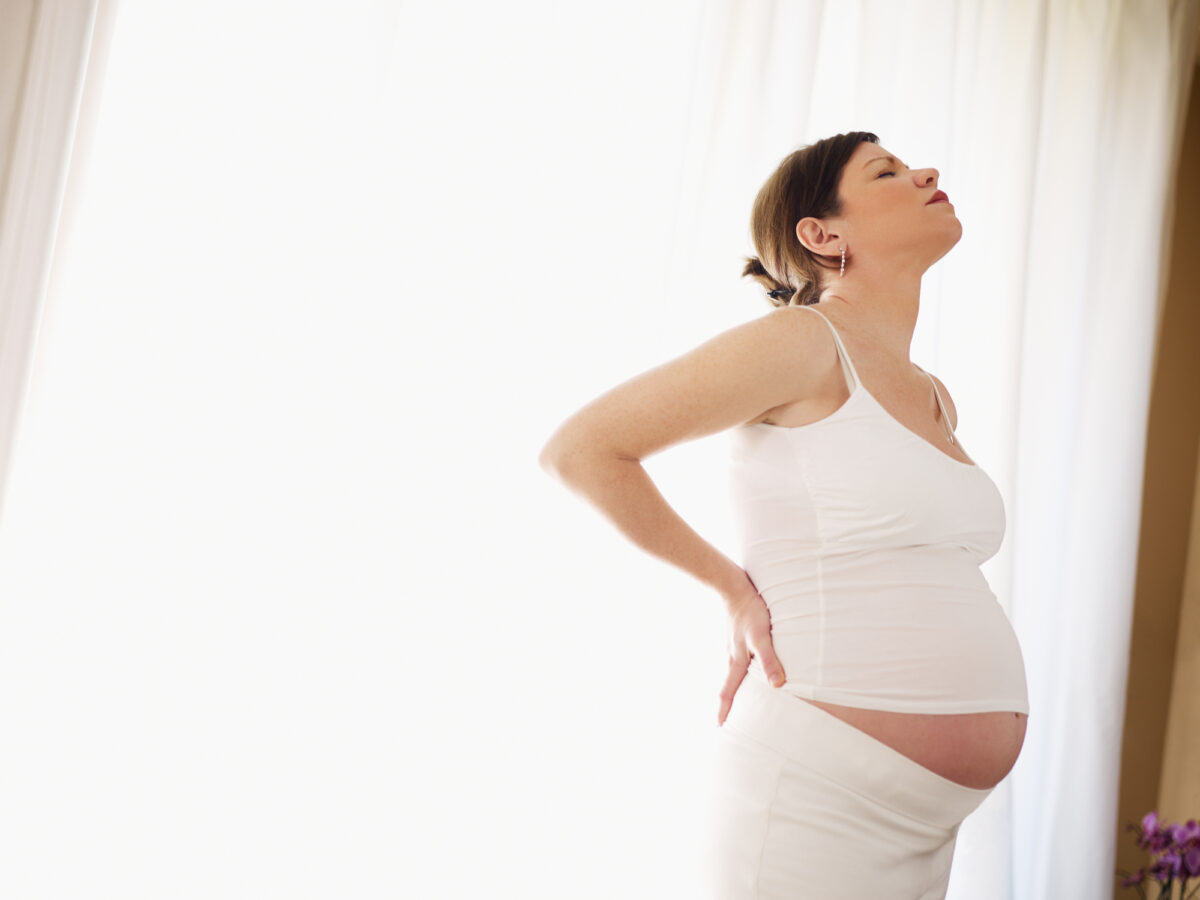 Your body (and your back) go through a lot during pregnancy.